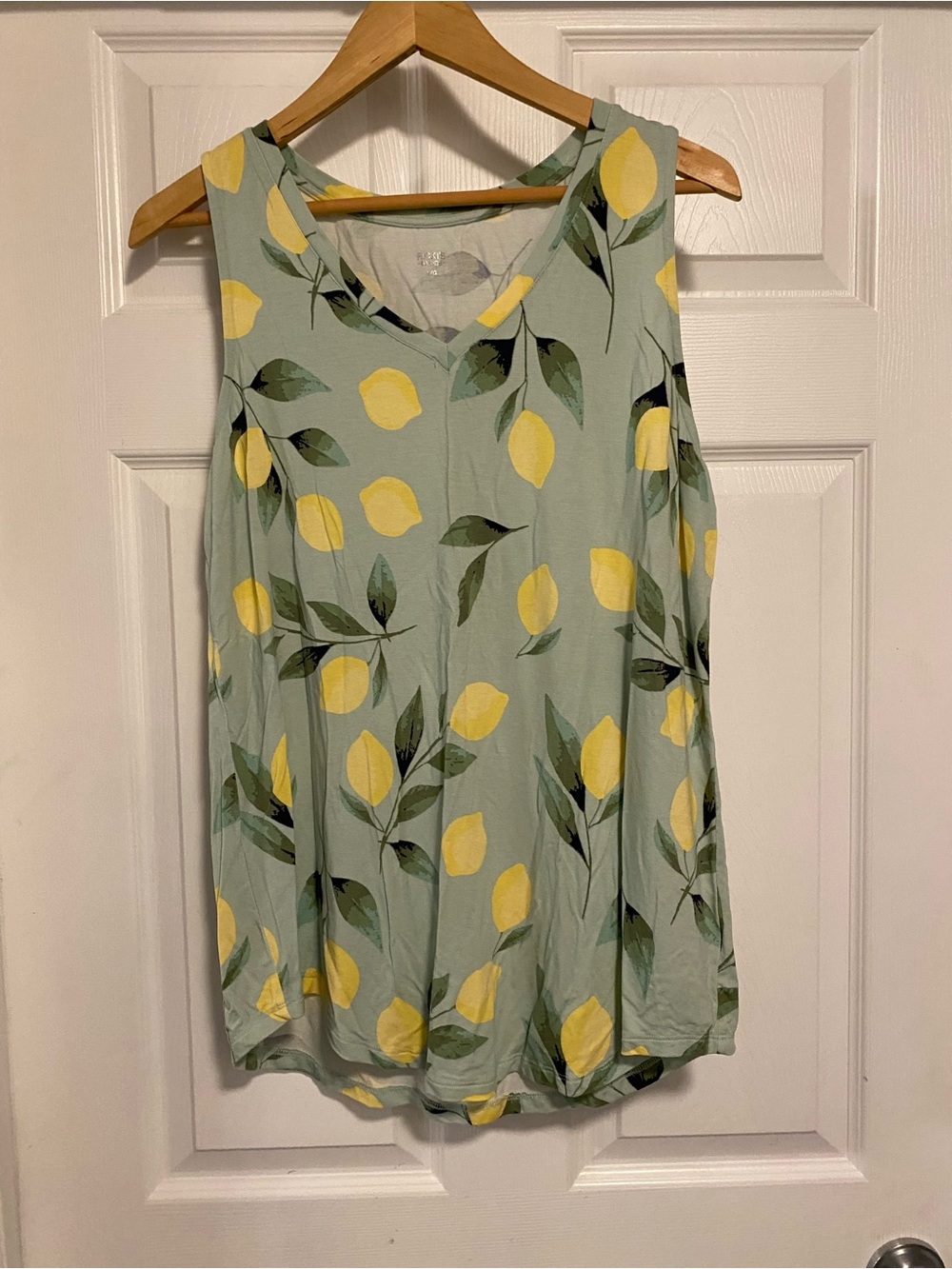 Ricki's Yellow Lemon Print Tank Top